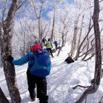 霧氷の赤城山