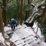 雪の大山（雨降山）