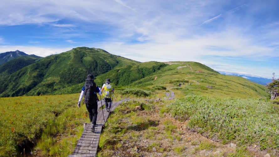 夏の北アルプス薬師岳!
