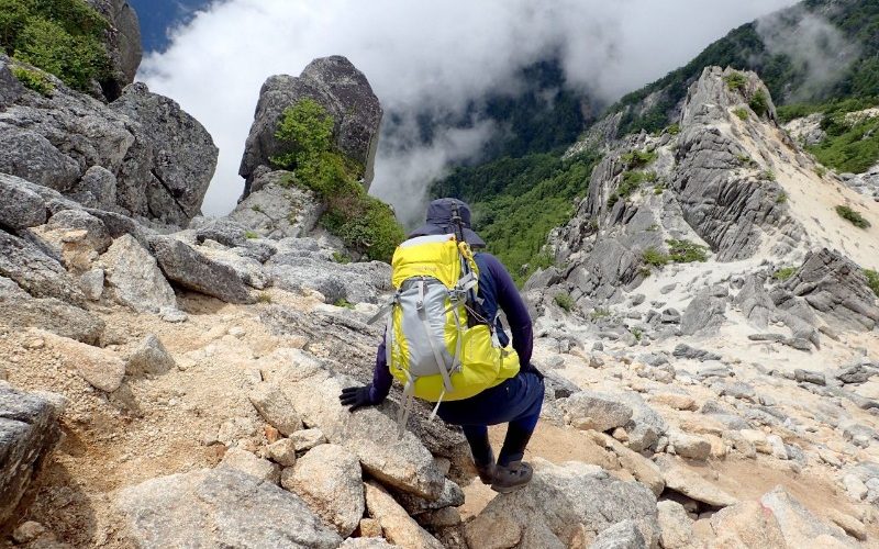 鳳凰三山（薬師、観音、地蔵岳）