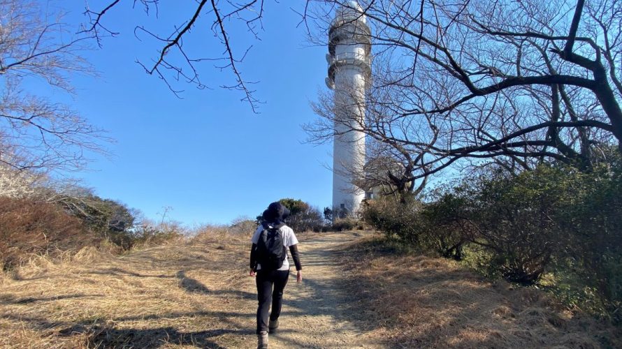 三浦半島の大楠山