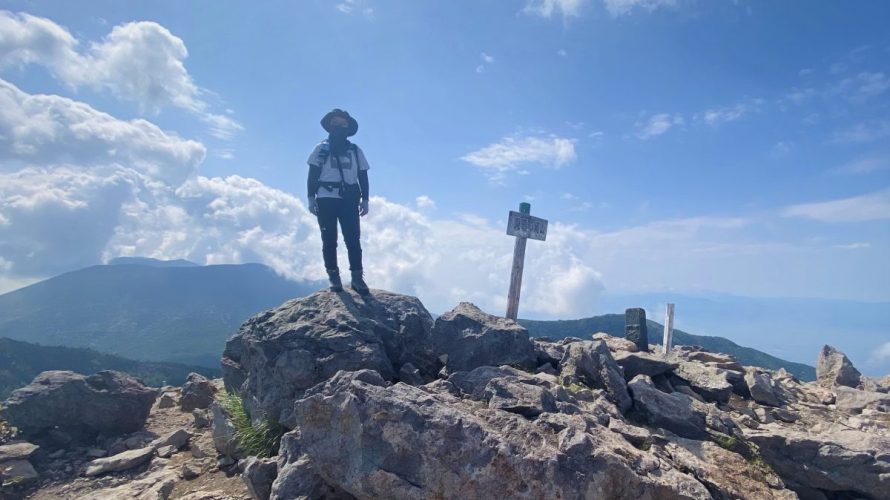 水ノ塔山と篭ノ塔山